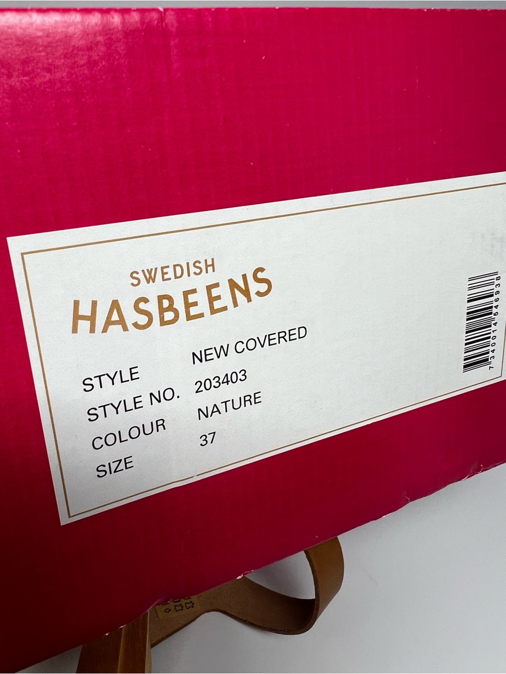 Swedish Hasbeens New Covered Clog
Size 6.5 - Picture 9 of 10